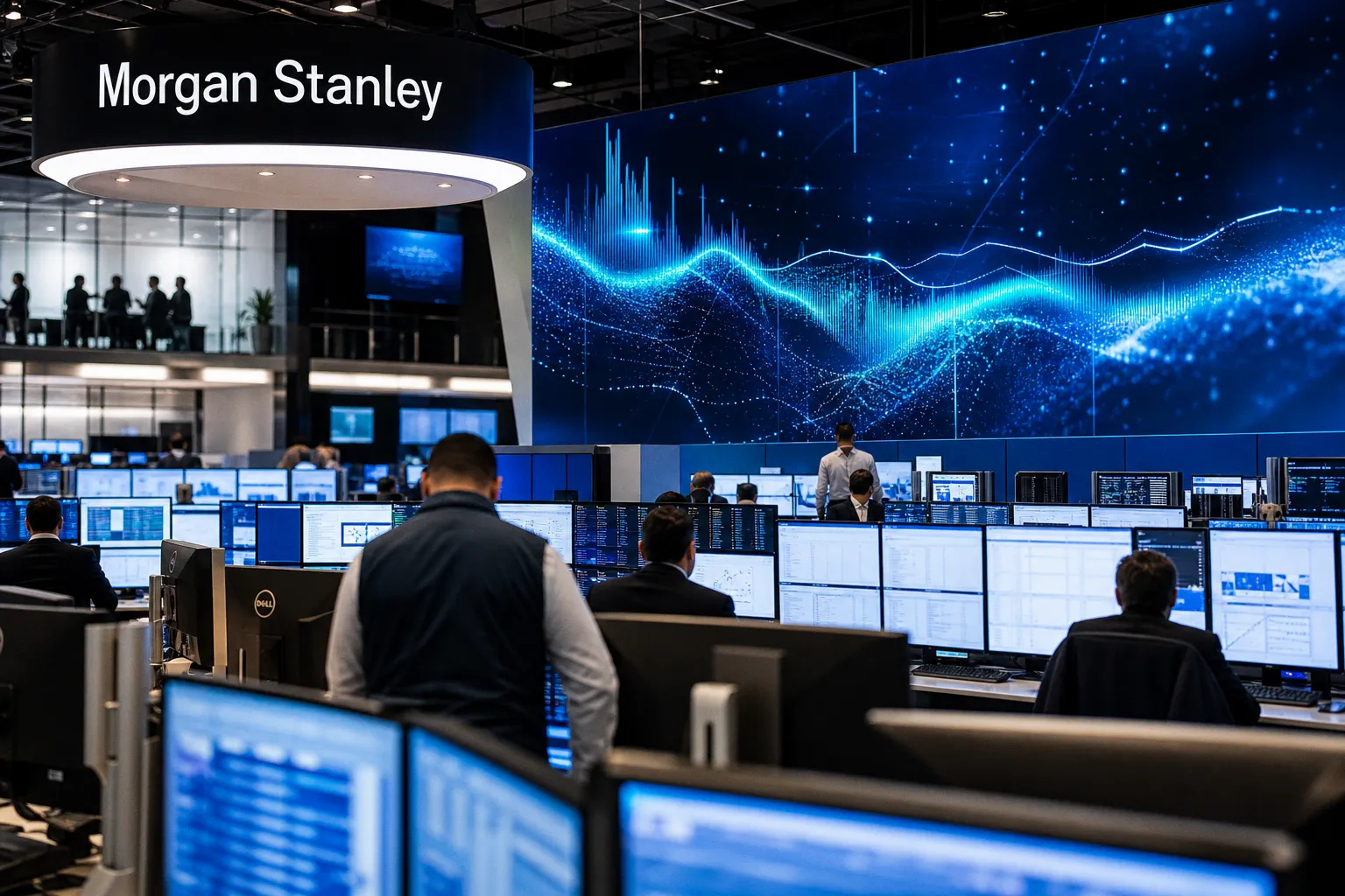 Morgan Stanley beats estimates on strong trading and dealmaking, bets on AI investment
